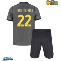 Inter Milan Henrikh Mkhitaryan #22 Tredjedraktsett Barn 2026-27 Kortermet (+ Korte bukser)